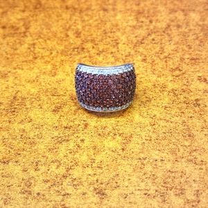 Red Garnet Ring, open to trades.